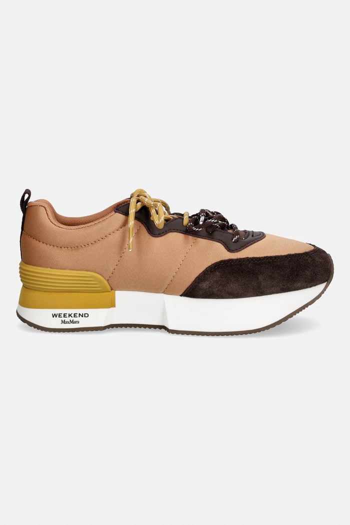 Weekend Max Mara sneakersy damskie 2625766034600.CAMEL brązowy AW26