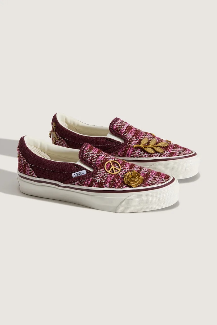 Vans LX Classic Slip-On 98 πάνινα sneakers Γυναικεία VN000D9WRPK1 ροζ AW26