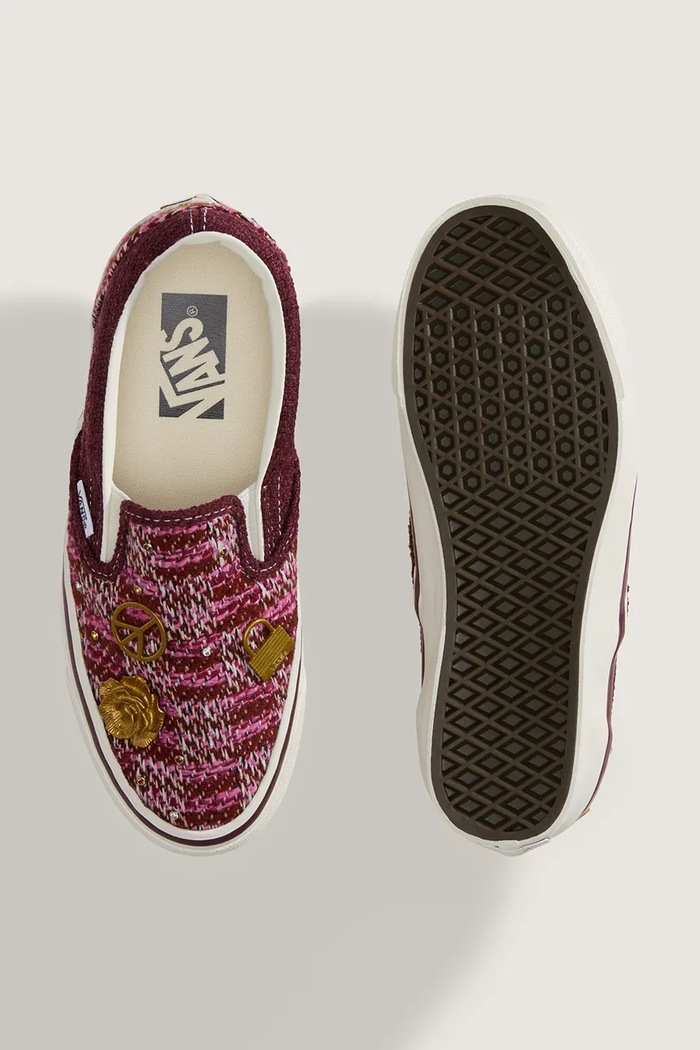 Vans LX Classic Slip-On 98 πάνινα sneakers Γυναικεία ροζ VN000D9WRPK1