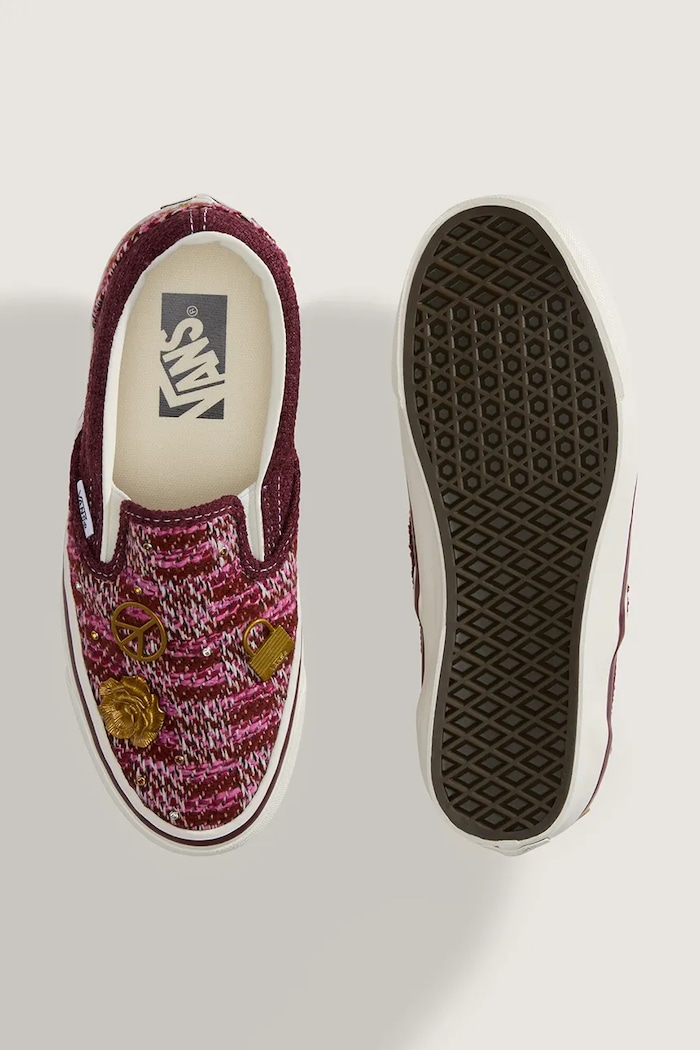 Vans LX Classic Slip-On 98 πάνινα sneakers Γυναικεία ροζ VN000D9WRPK1