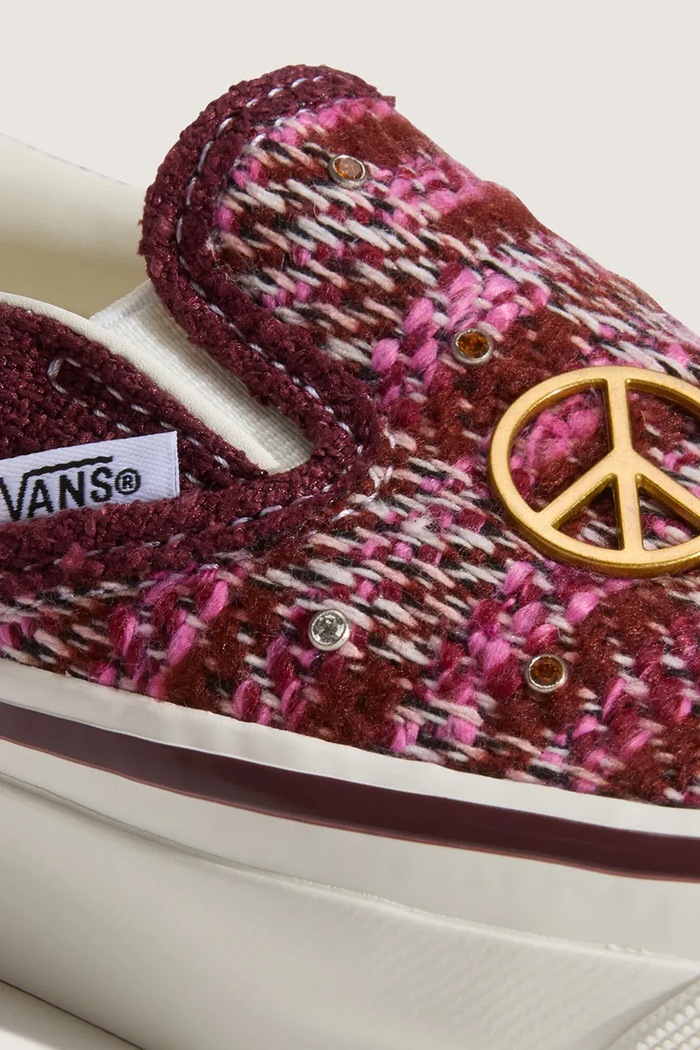 Vans LX Classic Slip-On 98 πάνινα sneakers Γυναικεία VN000D9WRPK1 ροζ