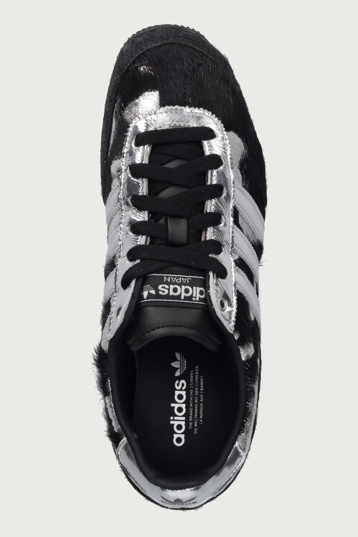 Japan sneakersy damskie skórzane adidas Originals KJ2423 czarny
