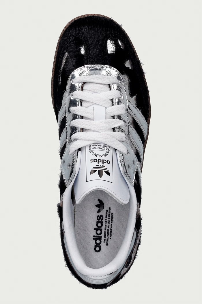 Samba Og sneakersy adidas Originals KJ2313 srebrny