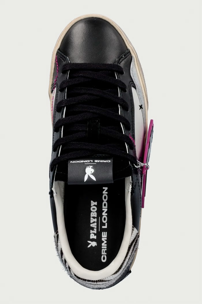 DECONSTRUCTED sneakersy damskie skórzane Crime London 88051AA9.20 biały