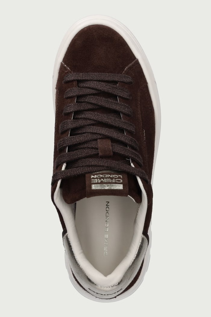 NEW ELEVATE sneakers γυναικεία σουέτ Crime London 23751AA9.60 καφέ