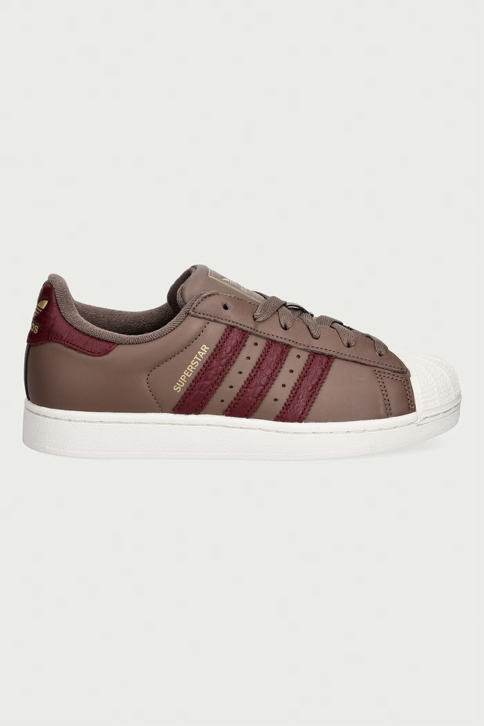 adidas Originals Superstar II tenisice za žene od kože KJ7119 smeđa AW26
