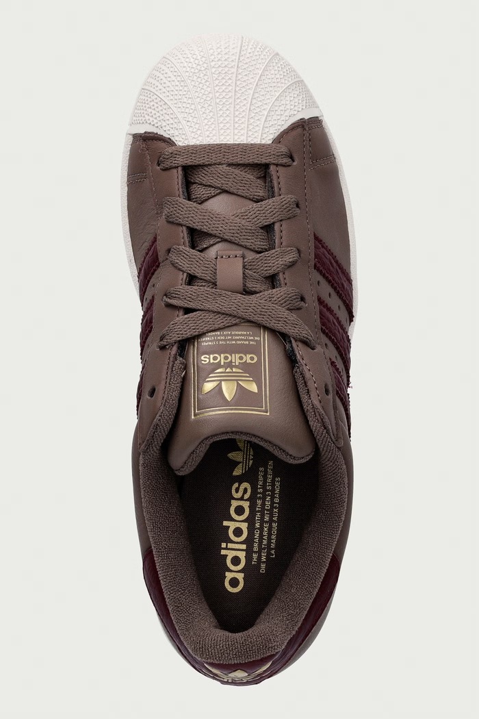adidas Originals Superstar II tenisice za žene od kože smeđa KJ7119