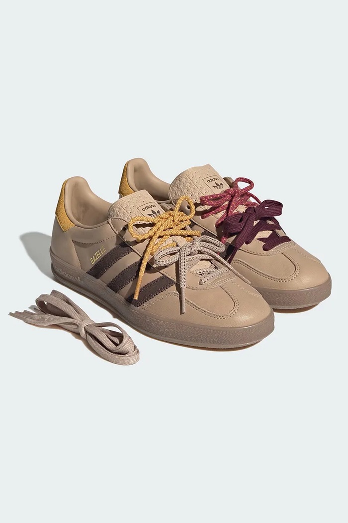 adidas Originals Gazelle Indoor маратонки дамски от набук бежов KI7190