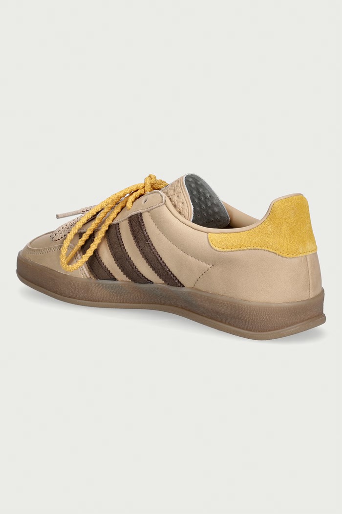 Obuwie adidas Originals Gazelle Indoor sneakersy damskie nubukowe KI7190 beżowy