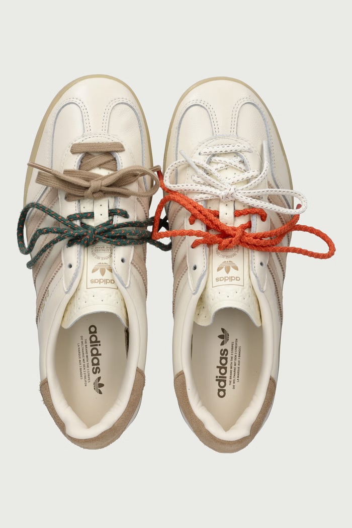 adidas Originals Gazelle Indoor tenisice za žene od kože KI7189 bež AW26
