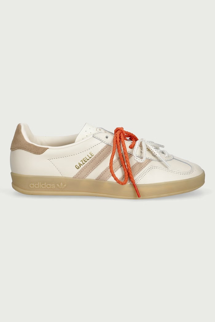 Obuća adidas Originals Gazelle Indoor tenisice za žene od kože KI7189 bež