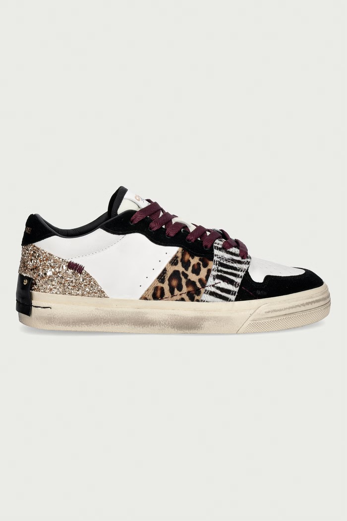 Crime London PLAYOFF sneakers dámske 23504AA9.68 biela AW26
