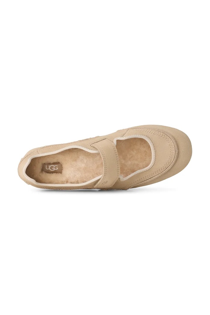 Balerinke semišaste W Quill Mary Jane UGG bež 1187530.SNDC