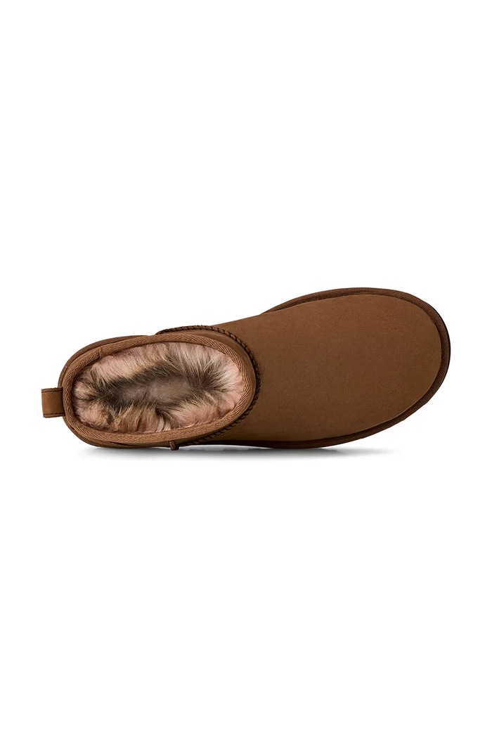 W Classic Ultra Mini Nubuck zimske čizme za žene od nubuka UGG smeđa 1184556.DKC