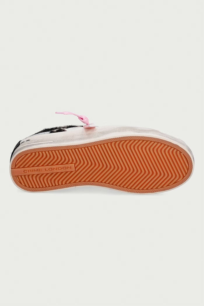 SK8 DELUXE WEDGE sneakers γυναικεία δερμάτινα Crime London λευκό 23151AA9.68