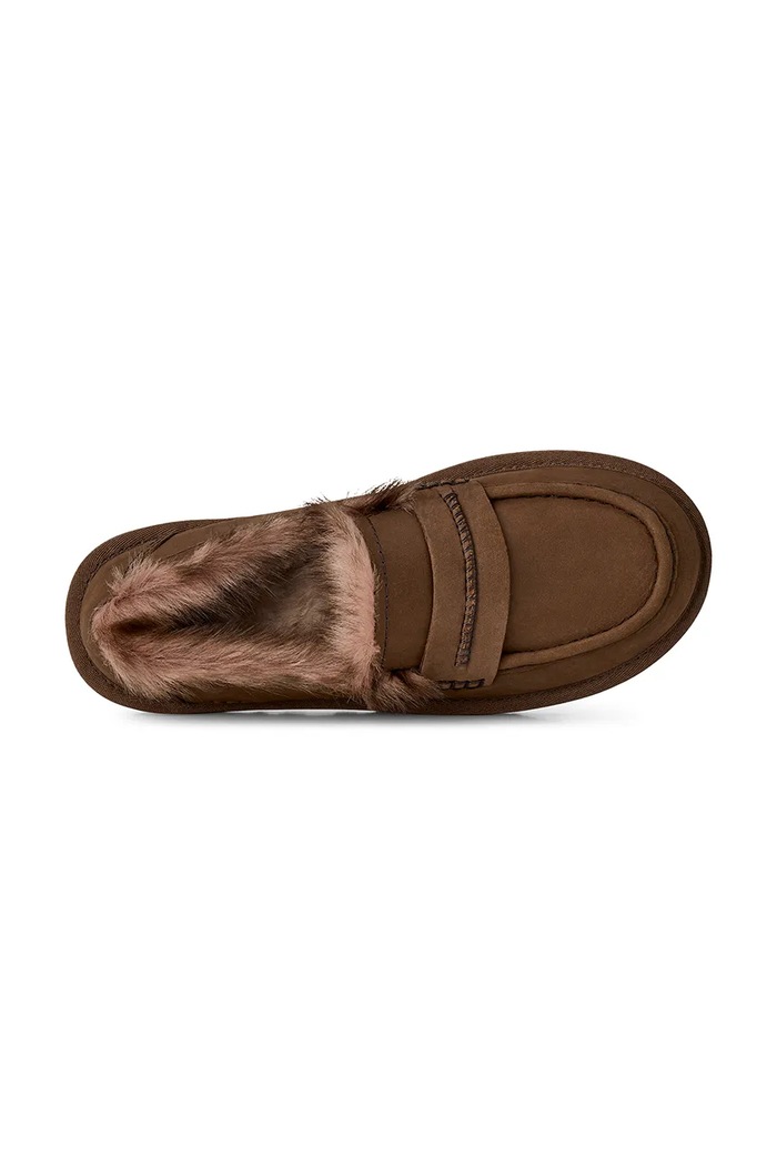 Loafers γυναικεία nubuck W Ellis Nubuck Loafer UGG καφέ 1183310.DKC