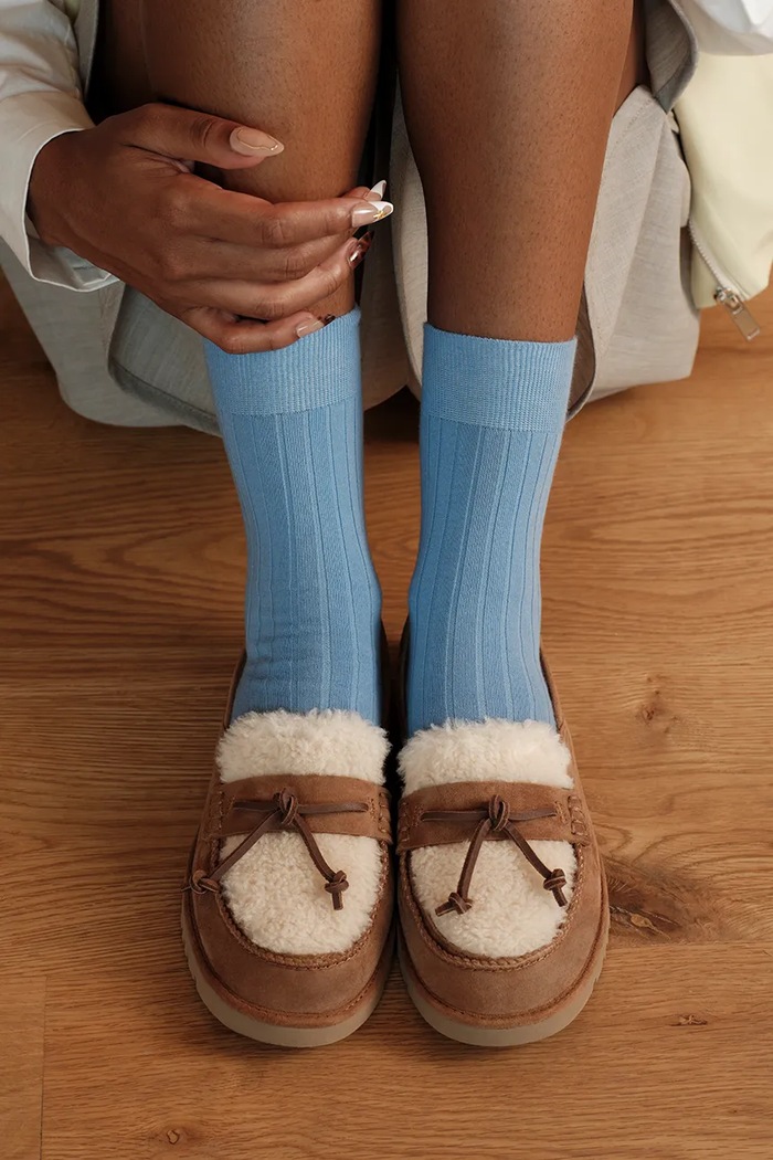 UGG W Zora Loafer mokasíny dámske semišové 1182151.CHE