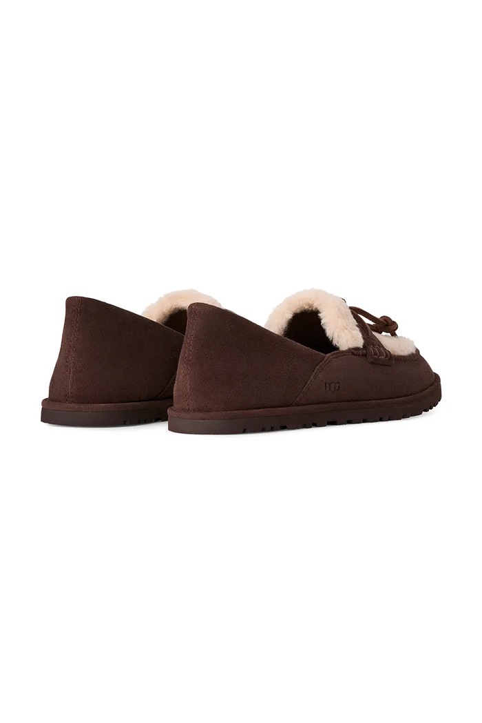 Παπούτσια UGG Μοκασίνια Γυναικεία σουέτ W Zora Loafer 1182151.BCDR καφέ
