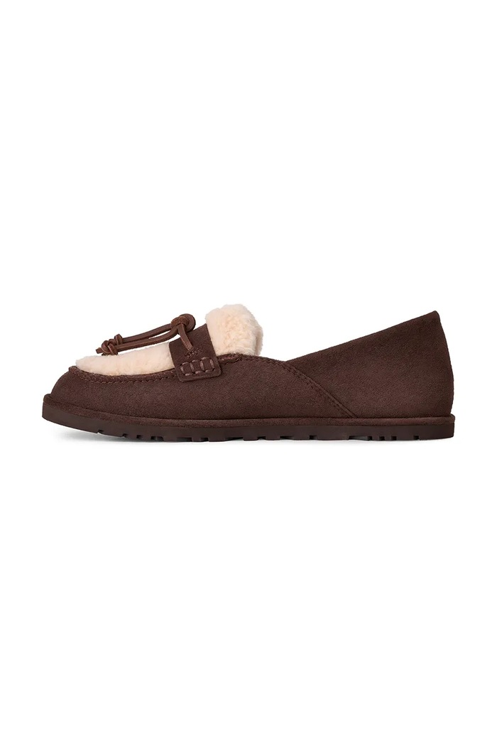 Μοκασίνια Γυναικεία σουέτ W Zora Loafer UGG 1182151.BCDR καφέ
