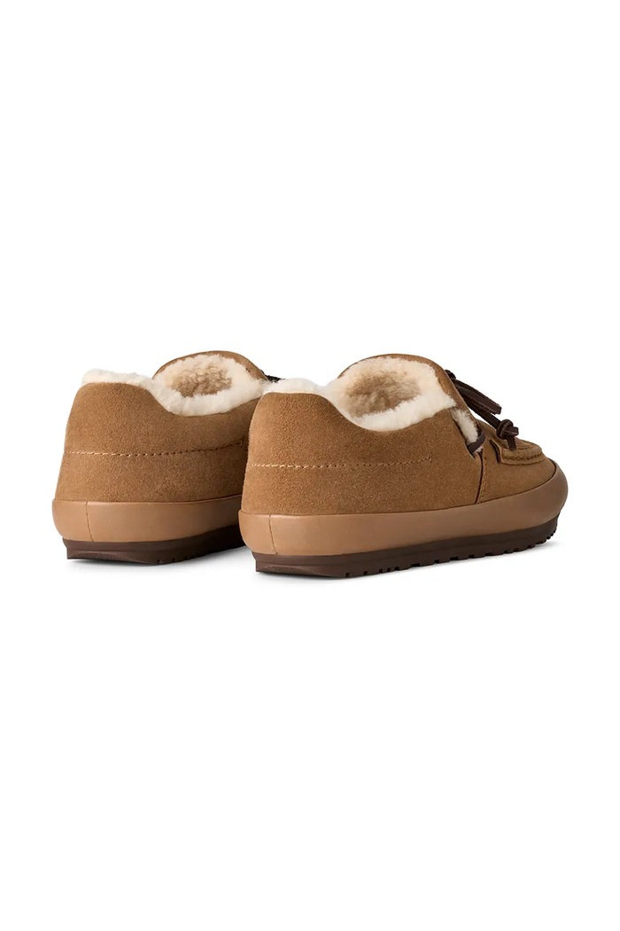 Παπούτσια UGG Μοκασίνια Γυναικεία σουέτ W Quill Slip-On 1181470.CHE καφέ