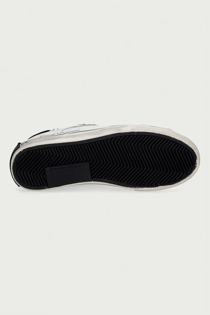 Crime London DECONSTRUCTED sneakers pentru femei din piele 23072AA9.10 alb