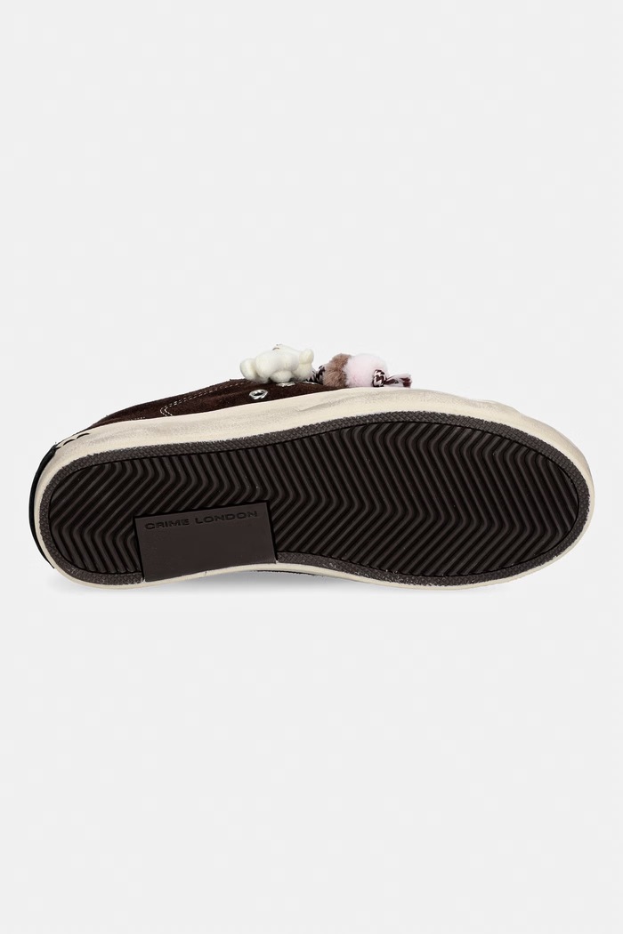 Crime London DISTRESSED sneakers Γυναικεία 23006AA9.60 καφέ