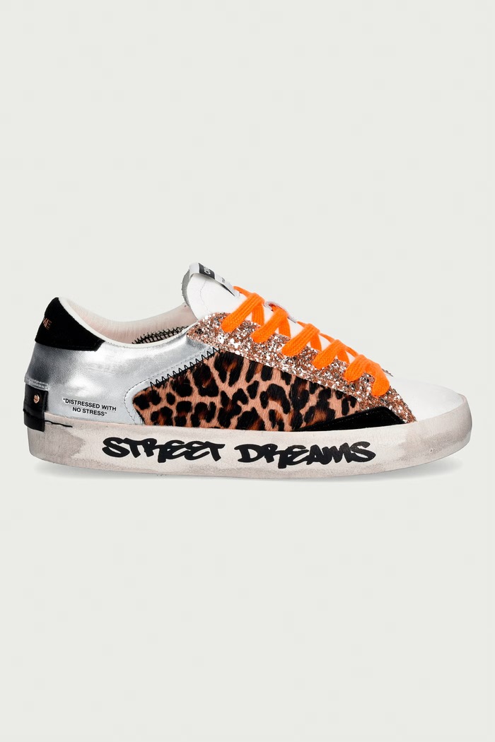 Crime London DISTRESSED sneakers Γυναικεία 23004AA9.68 καφέ AW26