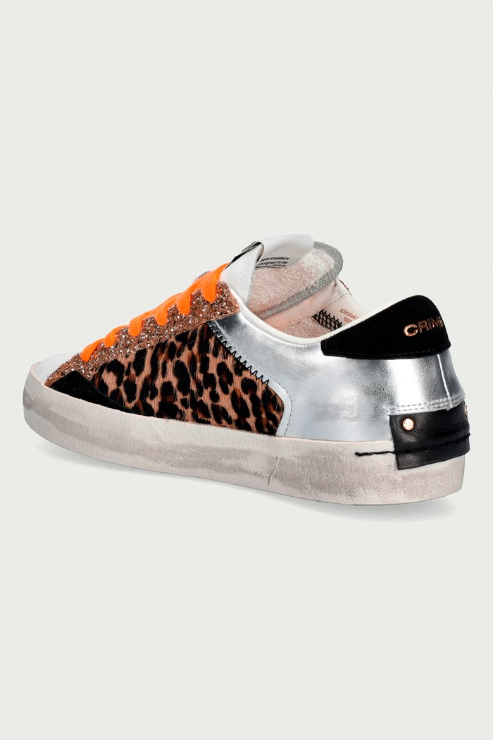 Παπούτσια Crime London DISTRESSED sneakers Γυναικεία 23004AA9.68 καφέ