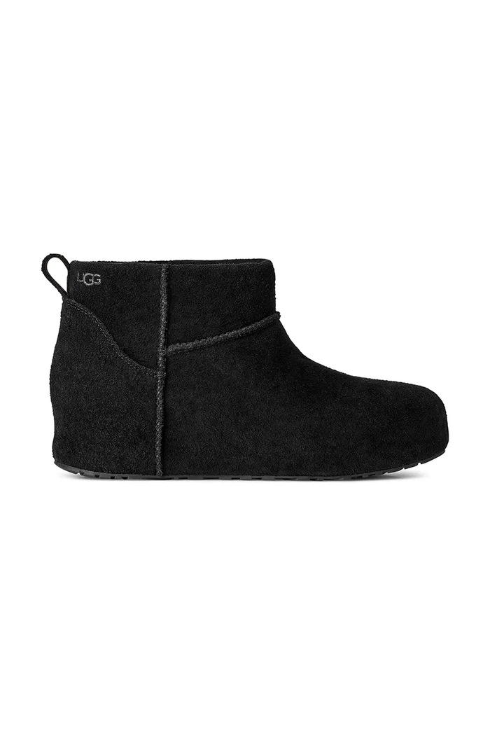 UGG W Classic Mini Enwrap апрески дамски от велур черен 1180412.BLK