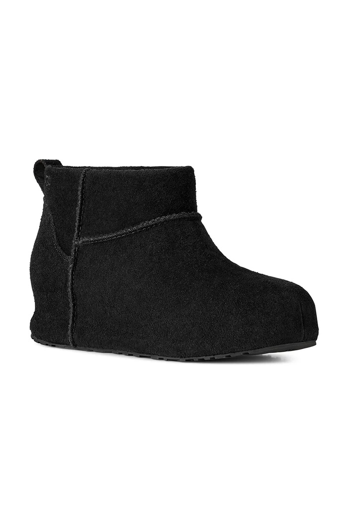 UGG W Classic Mini Enwrap апрески дамски от велур 1180412.BLK черен AW26