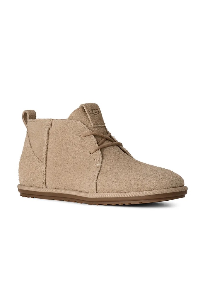 UGG Polčevlji ženski usnjeni W Classic Deconstructed Lace-Up 1179833.SAN bež AW26