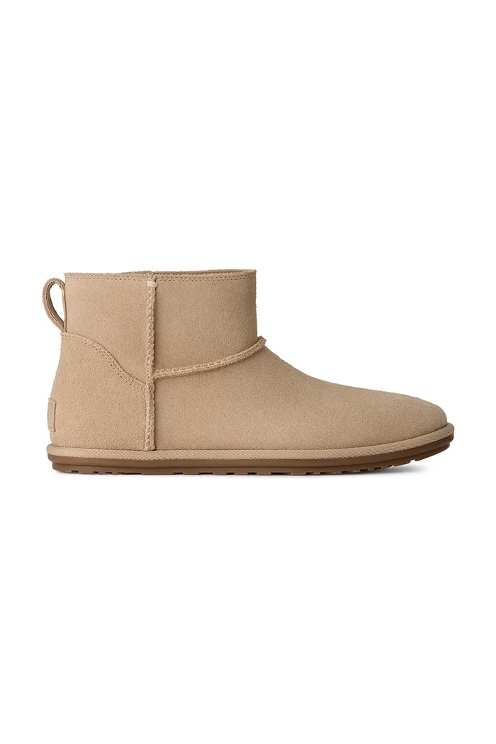 UGG W Classic Mini Deconstructed snežni čevlji ženski semišasti bež 1179832.SAN