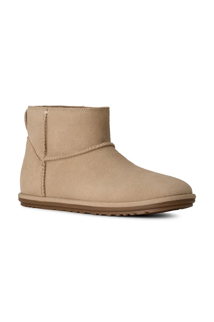 UGG W Classic Mini Deconstructed snežni čevlji ženski semišasti 1179832.SAN bež AW26