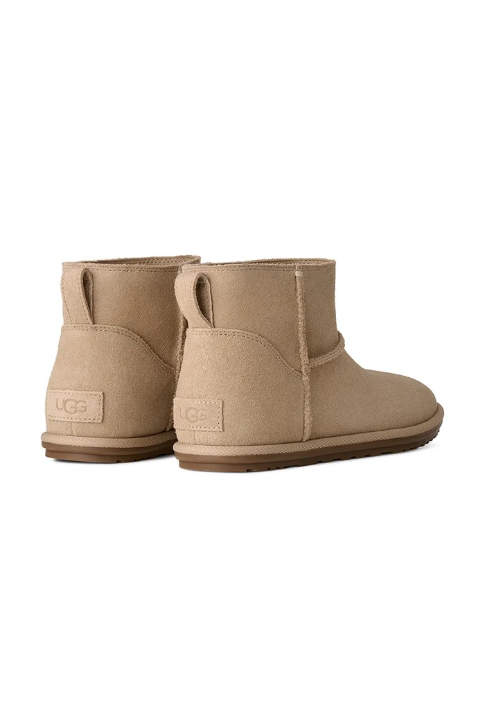 Obutev UGG W Classic Mini Deconstructed snežni čevlji ženski semišasti 1179832.SAN bež