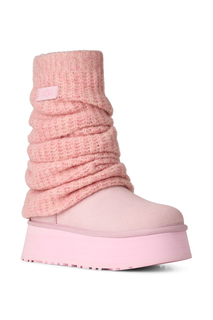 UGG W Classic Mini Dipper Legwarmer μπότες χιονιού Γυναικεία 1178990.RBNC ροζ AW26