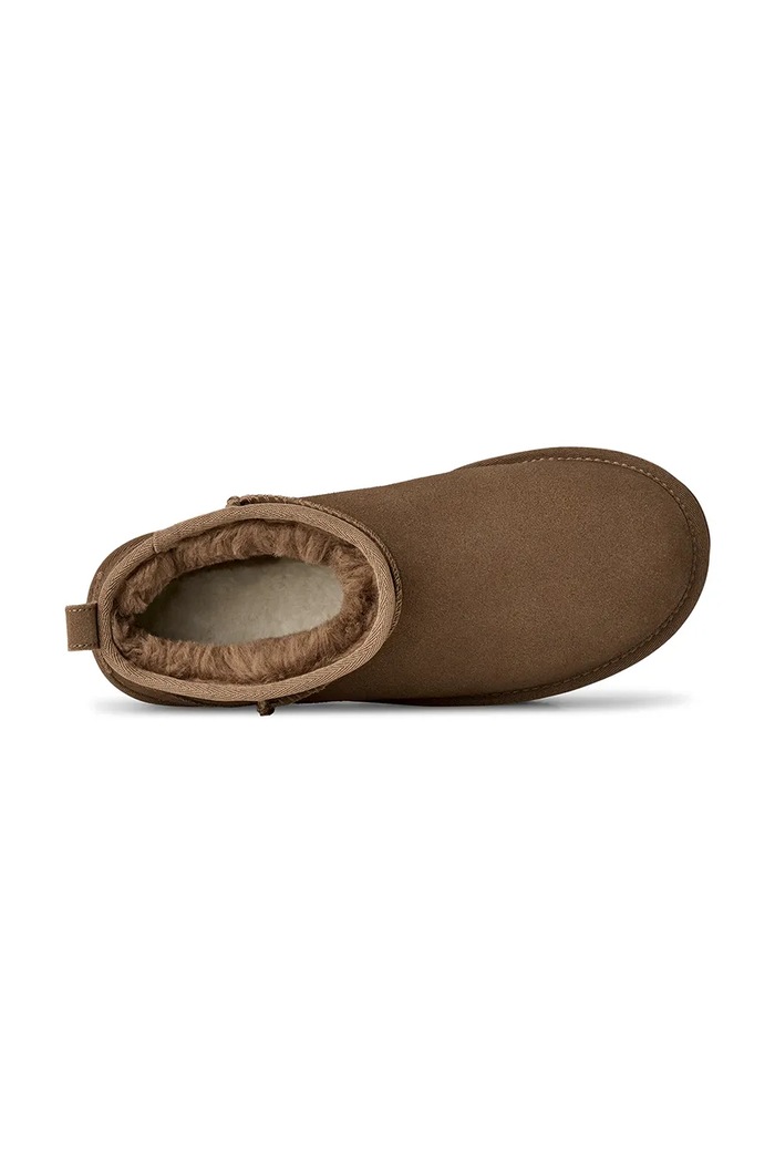 W Classic Ultra Mini Platform zimske čizme za žene od brušene kože UGG smeđa 1135092.LBNZ