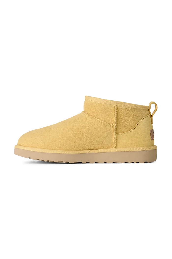 W Classic Ultra Mini zimske čizme za žene od brušene kože UGG 1116109.MTDMS žuta
