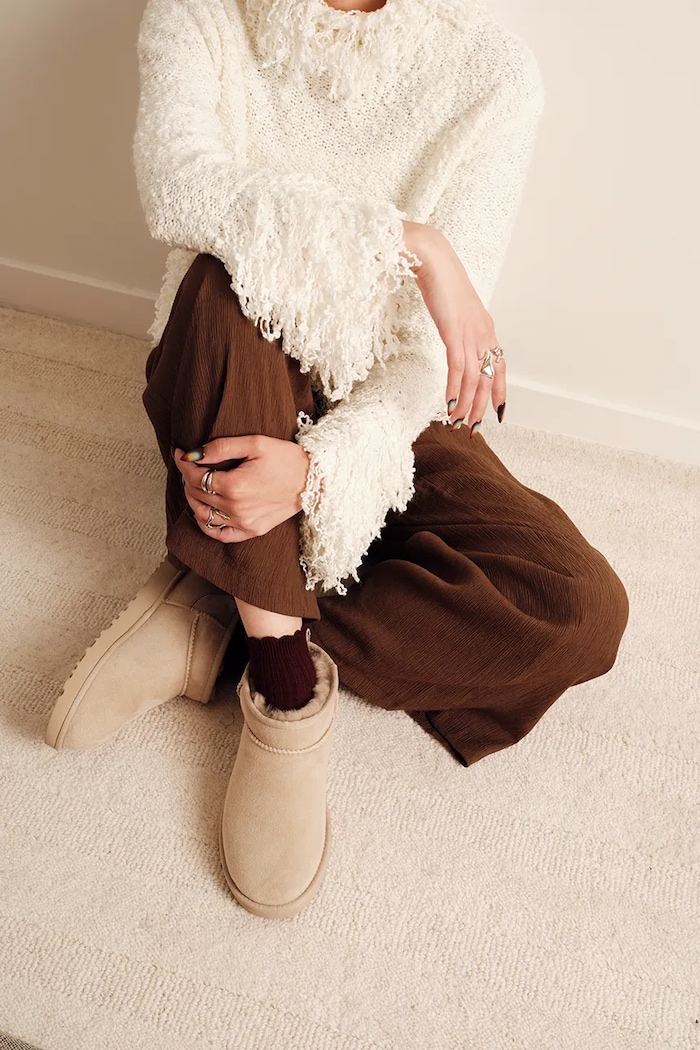 UGG W Classic Ultra Mini snehule dámske semišové 1116109.MNL