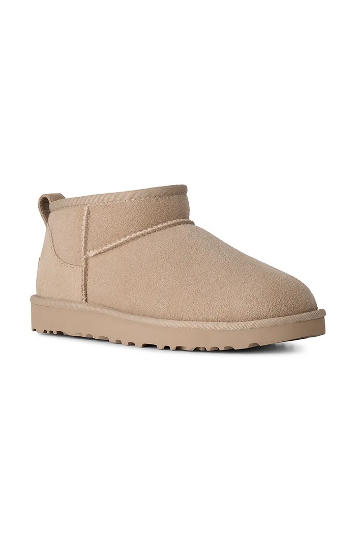 UGG W Classic Ultra Mini zimske čizme za žene od brušene kože 1116109.MNL bež AW26