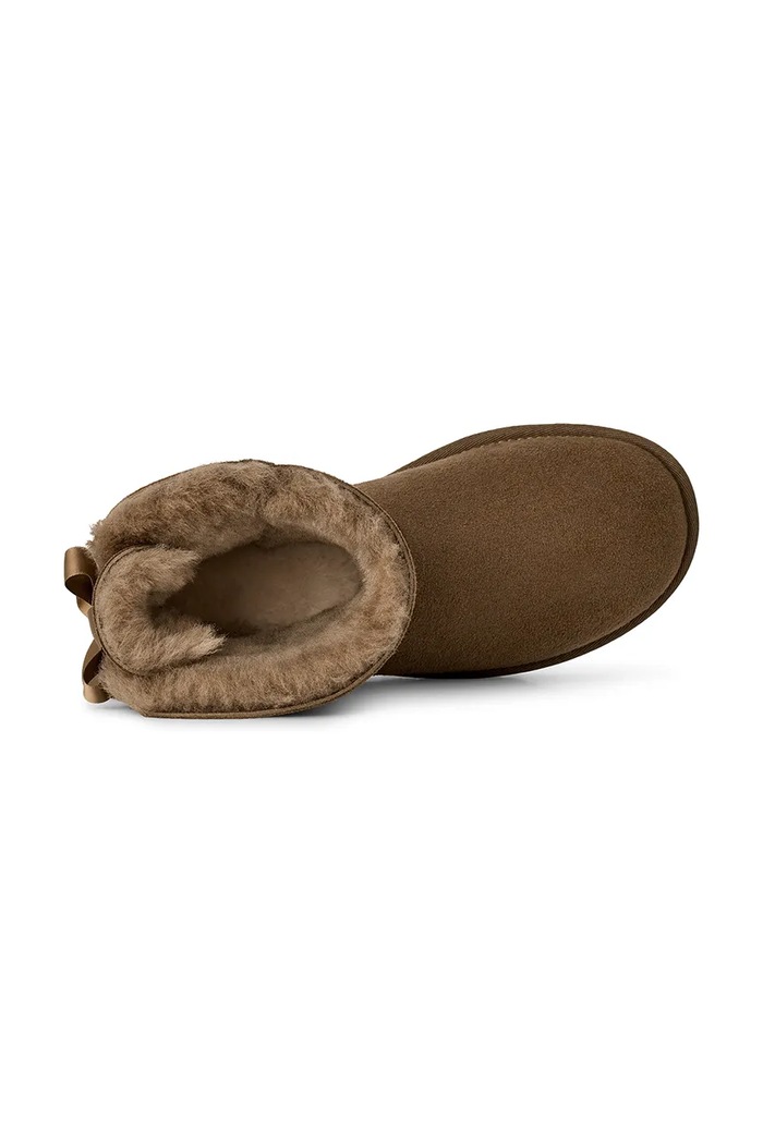 W Mini Bailey Bow II snehule dámske semišové UGG hnedá 1016501.LBNZ