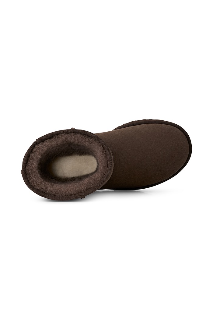 W Classic Short II μπότες χιονιού γυναικείες σουέτ UGG καφέ 1016223.DDC