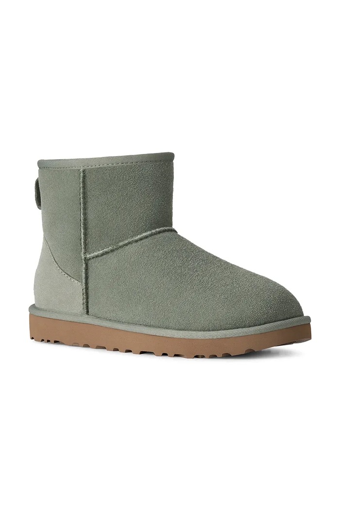 UGG W Classic Mini II snehule dámske semišové 1016222.SDC zelená AW26
