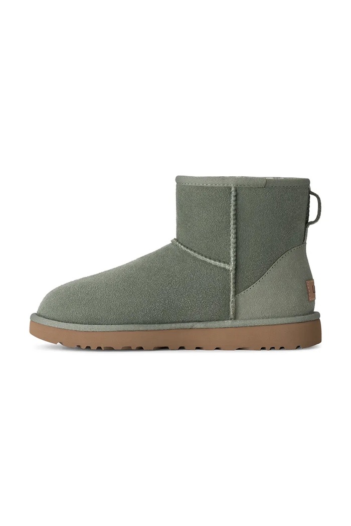 W Classic Mini II snehule dámske semišové UGG 1016222.SDC zelená