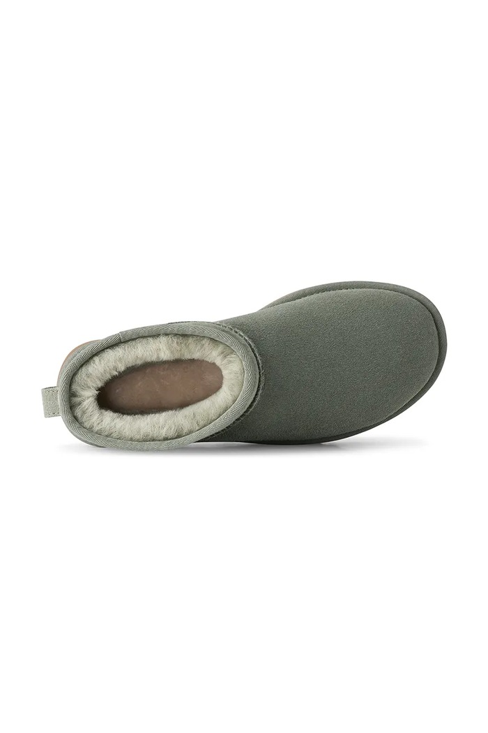 W Classic Mini II snehule dámske semišové UGG zelená 1016222.SDC
