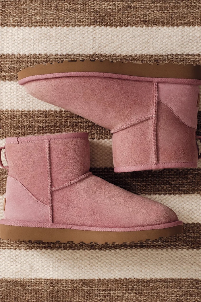 UGG W Classic Mini II śniegowce damskie zamszowe 1016222.DYR