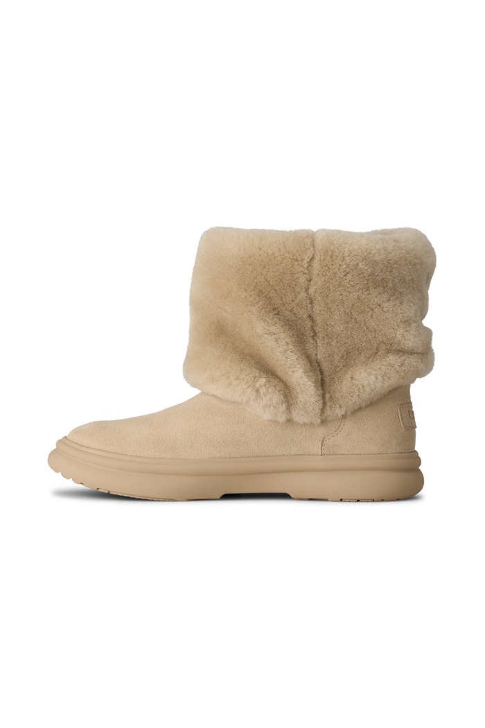 W Apres City Boot μπότες χιονιού Γυναικείες σουέτ UGG 1186610.MNL μπεζ