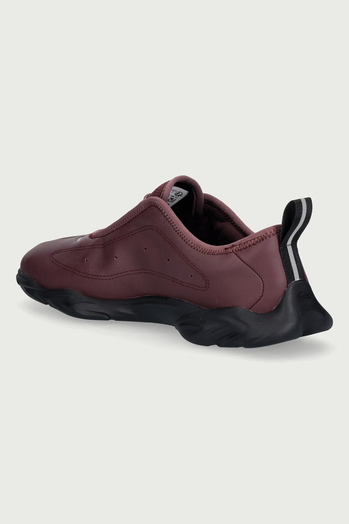 Încălțăminte Lacoste TENNIS BALLERINA sneakers pentru femei din piele 52SFA0034.2G8 burgundia
