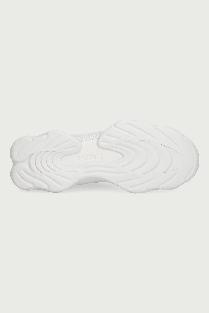 TENNIS BALLERINA sneakers pentru femei din piele Lacoste alb 52SFA0033.21G