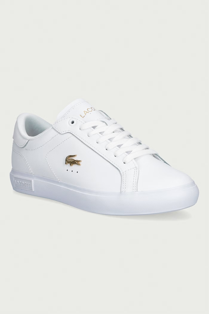 Lacoste POWERCOURT кроссовки для женщин кожаные белый 51SFA0192.216