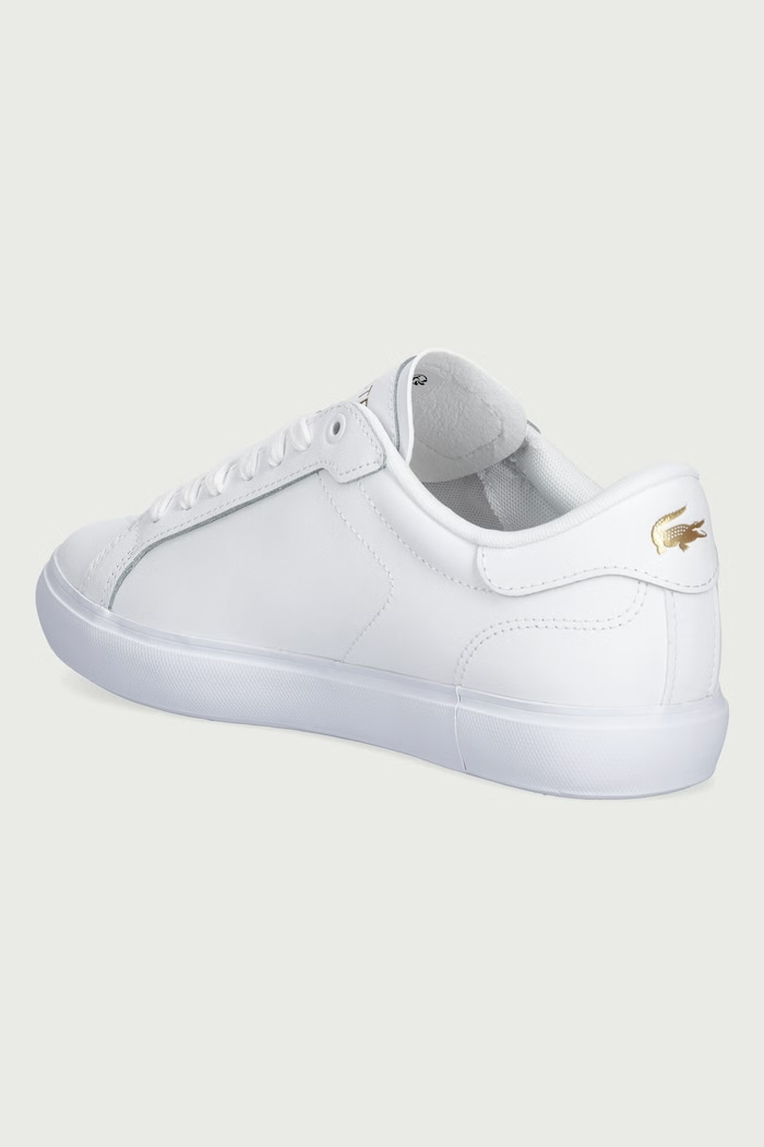 Obuwie Lacoste POWERCOURT sneakersy damskie skórzane 51SFA0192.216 biały
